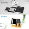 Bamboo phone charging station -05