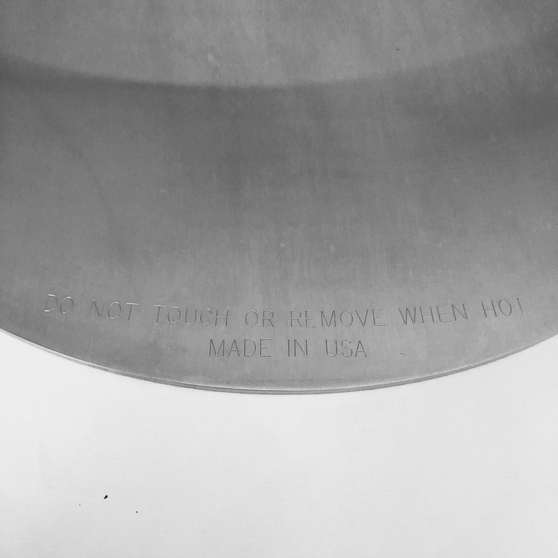 KettlePizza 15” Pizza & Grilling Steel - Heavy Gauge, Stainless