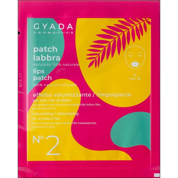 Gyada Cosmetics Volumising Lip Sheet Mask, 5 ml