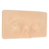 Makeup Practice Face Board 3D Silicone Makeup Eyes Closed Mannequin