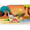 Holztiger Brontosaurus Wooden Figure