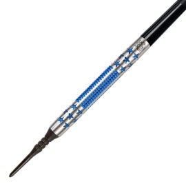 DW Dart World Voltek 90% Tungsten Soft Tip Darts Set - Precision Balanced, Professional Tournament Darts for Enhanced Control, Aerodynamic Design, Target Accuracy, Dartboard Game Essentials - 18g