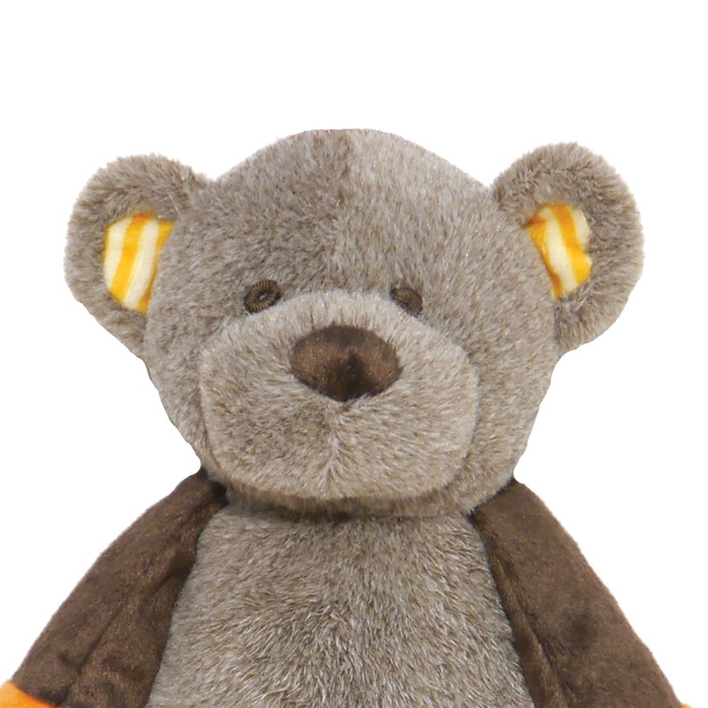 Rosewood Teddy Twister Dog Toy, grey