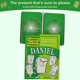 GoForItGames.com DANIEL'S GAME: The ultimate boys stocking filler for boys or men called Daniel, Danny or Dan.