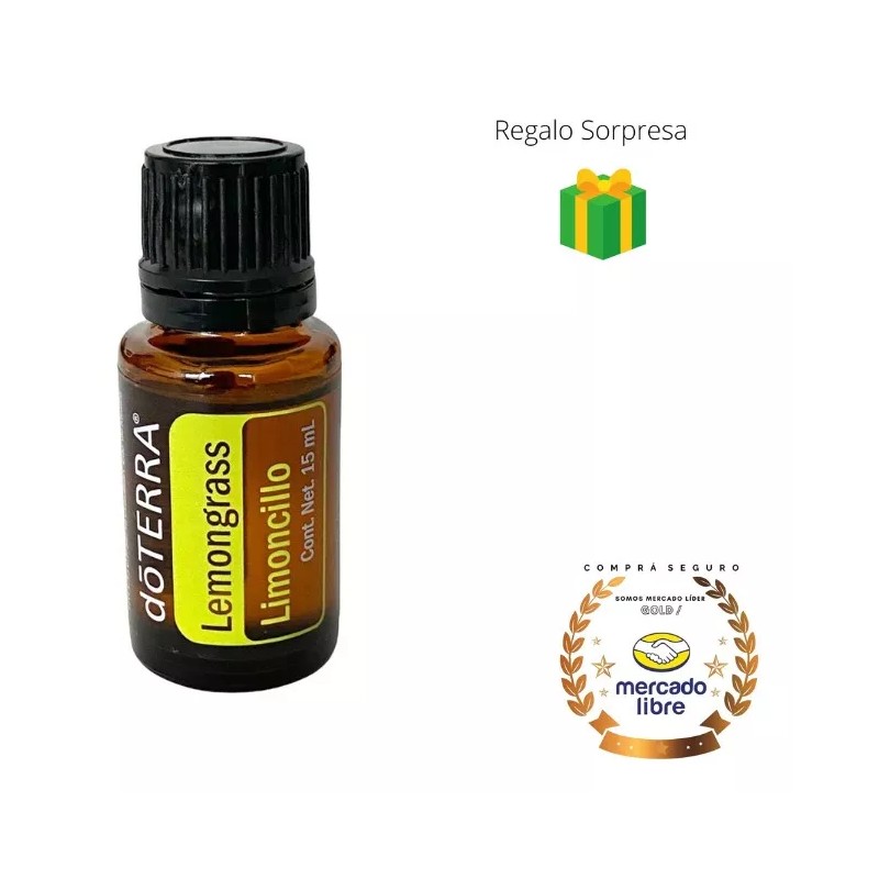 Doterra Limoncillo (lemongrass) Apoyo Digestivo 15ml Doterra
