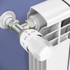 Temperature Control Valve, M30 x 1.5 System Thermostat Radiator Head,