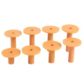Sport Golf Tees Rubber, Golf Rubber Tees for Exercise Mat, 8 Pieces Driving Range Tee Training Exercise Ball Holder for Indoor/Outdoor/Backyard/Home