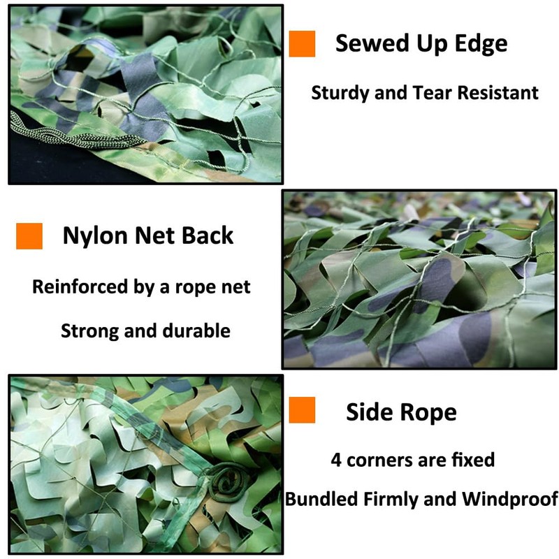MOCNT Camouflage Net Camo Desert Camouflage Net Camouflage Net Hunting