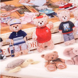 120pcs Scrapbook Stickers Vintage Cute Dolls Scrapbooking Junk Journal Crafts Embelishment Decoration Stickers (wanou)