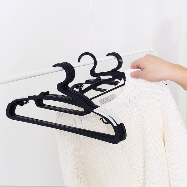 Lievens NEW non-slip hangers (black) 100 pieces / 리벤스 NEW