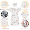 AGrape 2 Pack Baby Swaddle,Nursery Swaddles,Baby Sleep Sack,Organic Cotton Sleeping