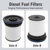 2 Pcs Diesel Fuel Filters, Replacement for Jeep Grand Cherokee