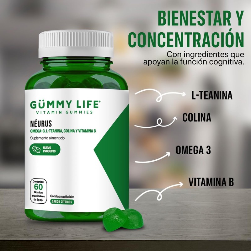 Gummy Life Vitamin Gummies Gummy Life N?urus Suplemento