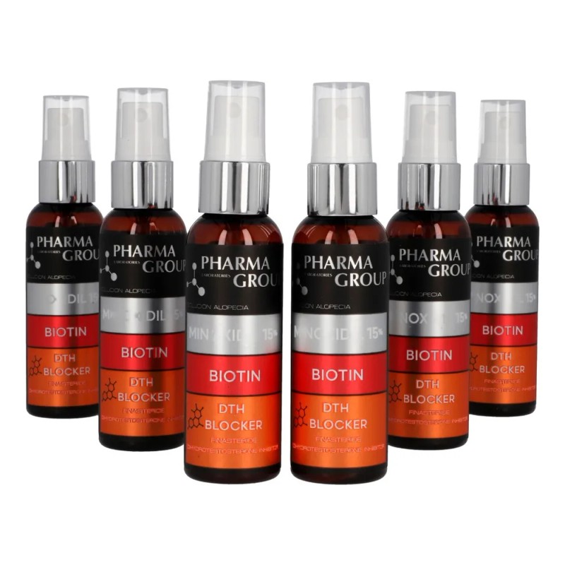 Tratamiento Anticaída De Cabello Al 15% Dth Blocker 6 Meses