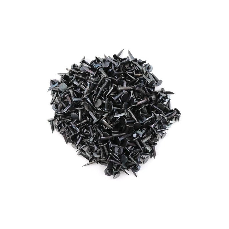 Design61 350 x Fine Cut Nails 6 mm Blued