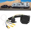 Trailer Wiring Adapter 4 Way to 7 Way Round Trailer