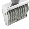 Sourcingmap 9 Digit Number Stamp, Rubber Changeable Rotating Number Stamp