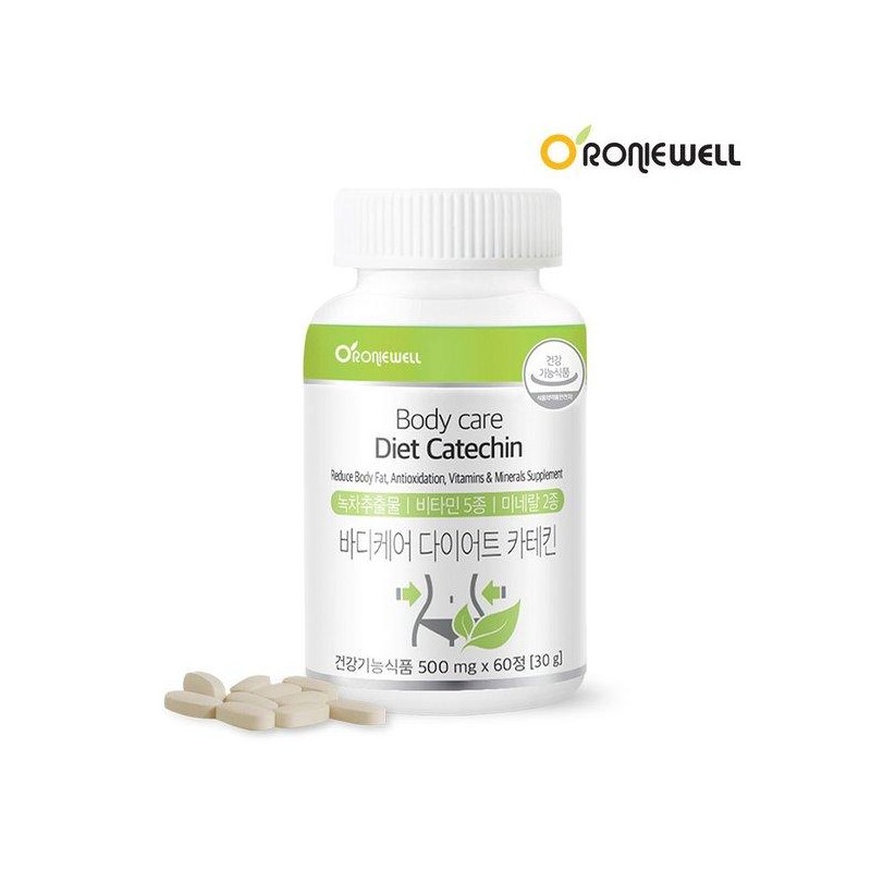 Roniwell Body Care Diet Catechin 60 tablets x 4 (total