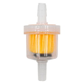 Namvo Inline Fuel Filter Kit 4 Pieces Fuel Filter 4 Pieces Fuel Hose 8 Pieces Hose Clips for Motorcycles Generators Pocket Bikes Lawn Mowers Small Tractors