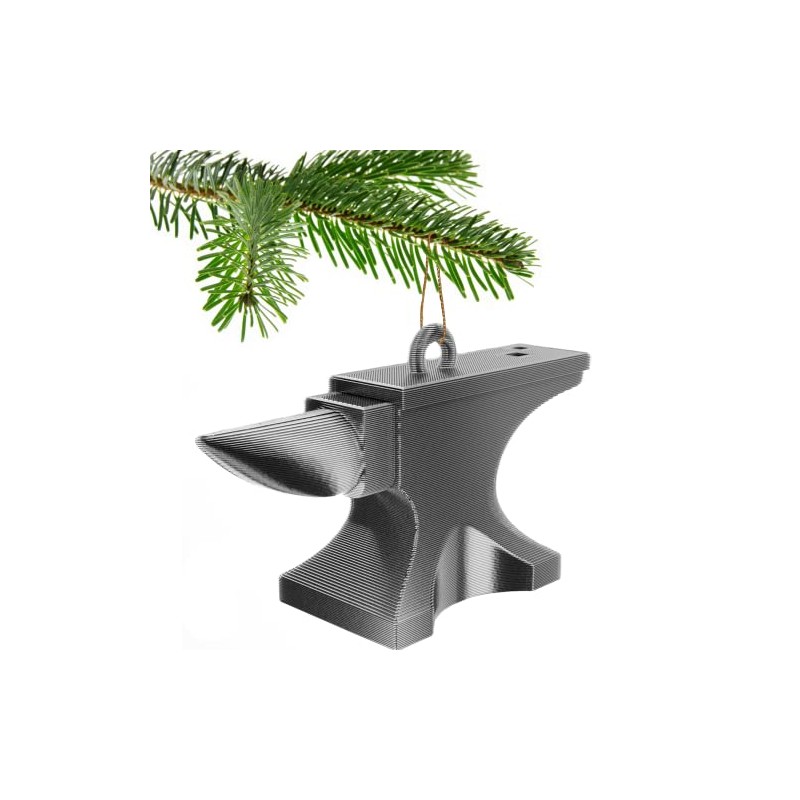 Anvil Blacksmith Christmas Tree Bauble Decoration Ornament For Christmas Xmas
