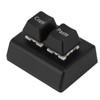 Programmable Keypad 2 Keys Copy Paste Red Switch USB C