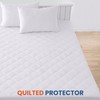 BQC 100% Waterproof Quilted Mattress Protector 35 Cm Deep Skirt
