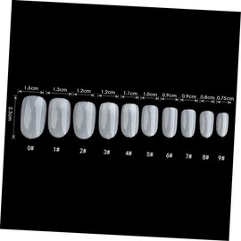 Healeved Unique Nail Art Pcs Fake Nail Stickers Manicure Stickers Set Full Coverage for Party and Holiday