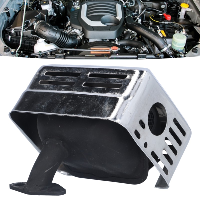 Muffler Exhaust Assembly Fit Metal Silencer Accessory Set Kit with