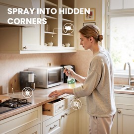 HIQILI HIQILI 100ML Peppermint Essential Oil with Summer Travel Bottle and Glass Dropper, 100% Pure and Natural Therapeutic Grade