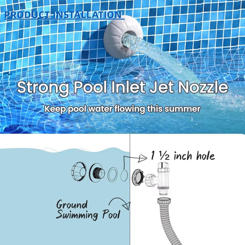 Above Ground Pool Parts, Plunger Valve, Pool Inlet Nozzlet and