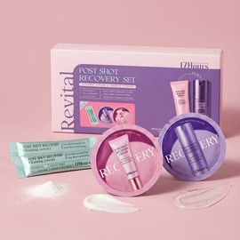 New setㅣ3 types of quick soothing care for irritated skinㅣCleansing + Ampoule + Cream - (OU-0167) Recovery Recovery Set / 신작세트ㅣ자극받은피부 빠른진정케어3종ㅣ클렌징+앰플+크림 - (OU-0167)리커버리 회복세트
