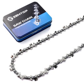 ZENTOP 24" Carbide Chainsaw Chain, 3/8" Pitch .050" Gauge 84DL, 10X Durability & Anti-Kickback, for Husqvarna 460 Rancher, Stihl MS290 MS311, Echo CS-590