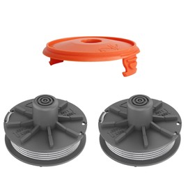 Replacement Gardena 5307-20 20ft x 1.65mm Strimmer Spool for Gardena EasyCut ComfortCut PowerCut SmallCut Strimmer (2 Spool + 1 Cover)