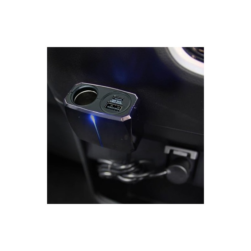 Kashimura NKX-238 USB PD30W Compatible Extension Socket, Separate Socket, Reversible