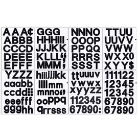Number Stickers Large Alphabet Waterproof Stickers Letter Stickers Number Stickers Number Labels Navar (3cm Number + 8 Alphabets)