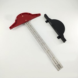 Woodworking Edge Ruler Protractor Angle Finder T Ruler Stainless Steel Angle Measure Tool 15in