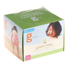 gDiapers Cloth Liners, 105-Count