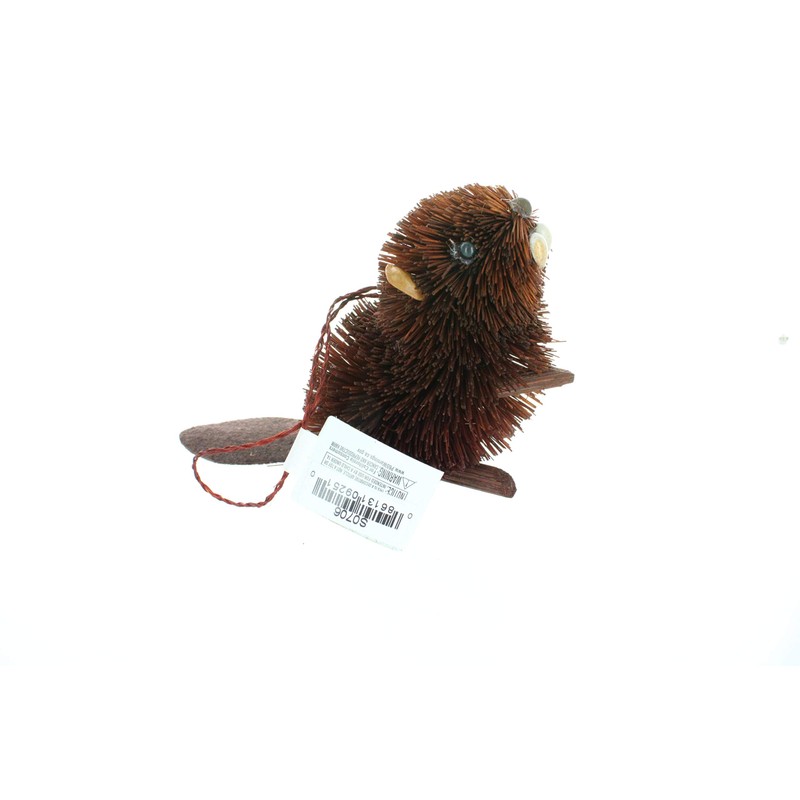 3.5 to 6-Inch Buri Woodland Animal Ornament Set, 4 Assorted