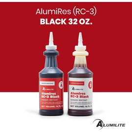 Alumilite Amazing White Two-Part Casting Resin Kit - Ideal for Pouring Small to Large, Durable Pieces, Arts, Crafts, Jewelry and Decorative Pieces, 10 Minute Cure Time (32 Ounce)