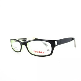Fisher-Price Fisher Price Eyeglasses JUMP rectangle black green frames 45-15-127