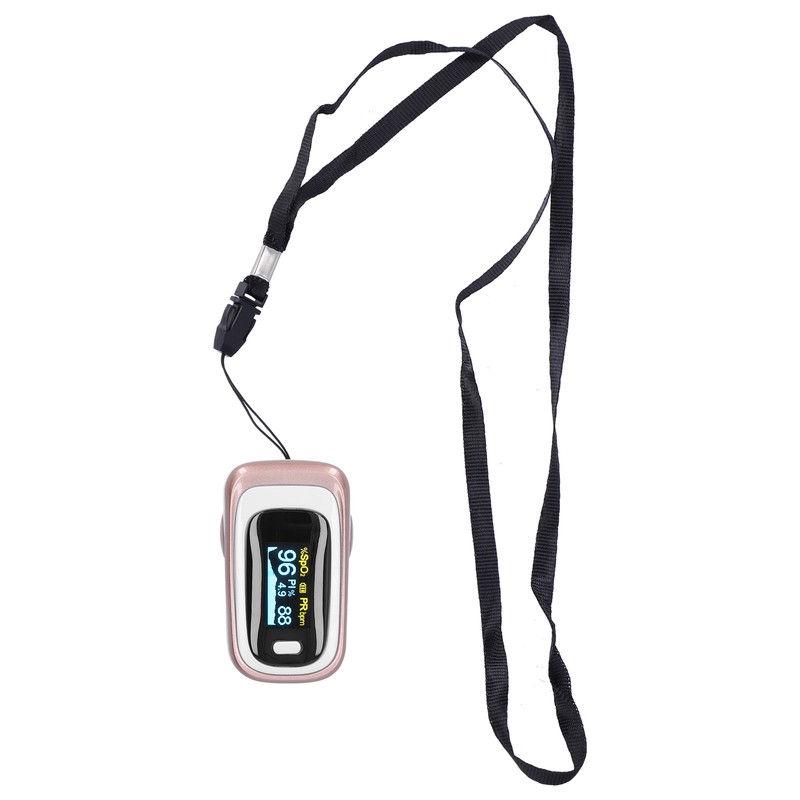 Fingertip Clamp Pulse Oximeter Blood LCD Display Oxygen Saturation Test