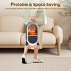 Riseon Small Space Heater for Indoor Use, 1500W/750W Portable Electric