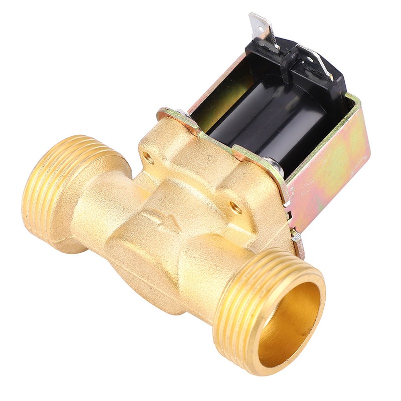 G3/4 Inches Normally Closed Brass Electric Solenoid Valve Male Thread