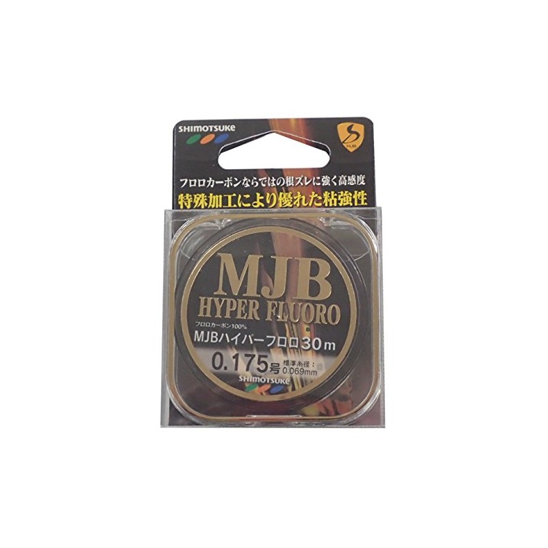 SHIMOTSUKE Fluorocarbon Line MJB Hyper Fluoro 11.8 ft (30 m)