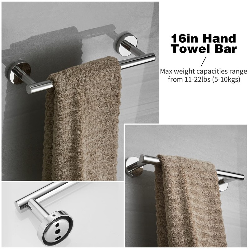 20pcs Bathroom Hardware Set, Brushed Nickel Bath Hardware Set, Including