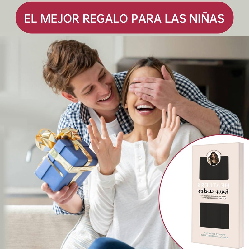 DOLISBIE Heatless Curls: 3 Piezas Ondas y Rizos Sin Calor