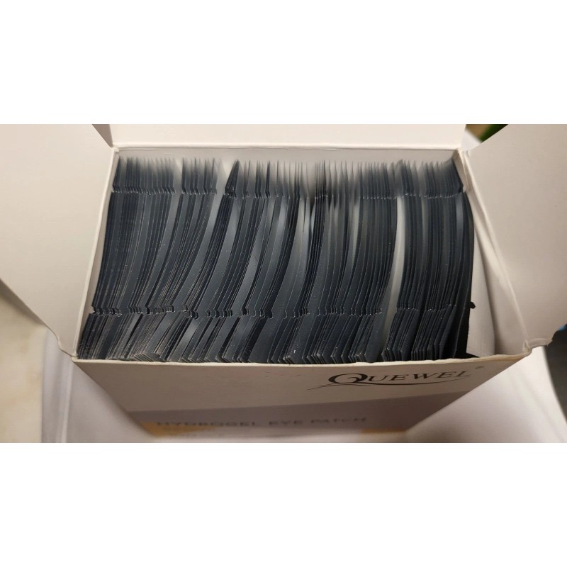 Quewel Hydrogel Eyepatch Eyepads Eyelash Extensions Style B 100 PAIRS