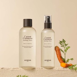 스킨푸드 본사직영 [Hydrating Soothing/Promotion Set] Carrot Carotene Soothing Toner 300ml + Mist Type 150ml