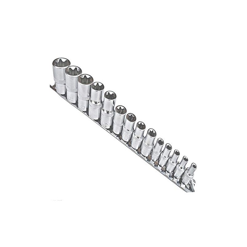 Voche® 14 Pc Chrome Vanadium Female TX Star Torx Star