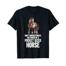 Miniature Horse Mini Horse Pet Tiny Horse Lover Pony T-Shirt